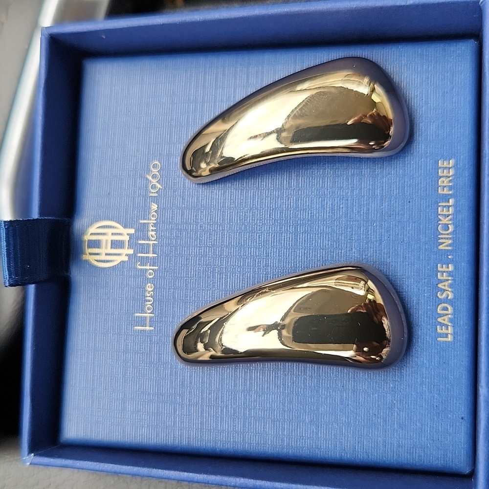House of Harlow 1960 Gold earrings